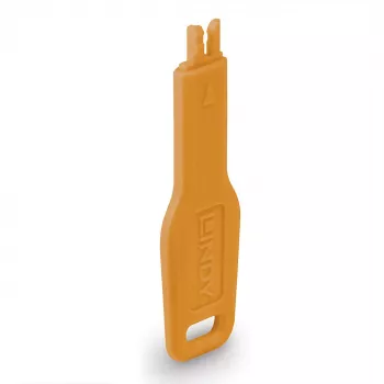 Lindy RJ45 Port Lock Key Orange 47896 – raktas RJ45 prievado spynoms
