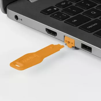 Lindy RJ45 Port Lock Key Orange 47896 – raktas RJ45 prievado spynoms