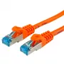LOGON TCR55SS015O Cat5e SF/UTP (S-FTP) oranžinis 1,5 m RJ-45–RJ-45 tinklo kabelis
