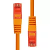 ProXtend 6UTP-002O CAT6 U/UTP Ethernet kabelis, LSZH, varinis, 0,2 m, oranžinis