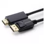 Microconnect MC-DP-HDMI-200 vaizdo kabelio adapteris 2 m DisplayPort juodas
