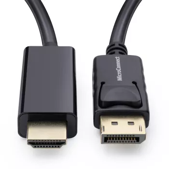 Microconnect MC-DP-HDMI-200 vaizdo kabelio adapteris 2 m DisplayPort juodas