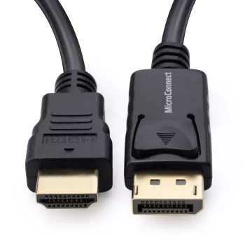 Microconnect MC-DP-HDMI-500 vaizdo kabelio adapteris 5 m DisplayPort Juoda