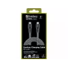 USB-C laidas Sandberg Survivor 2M 100W juodas baltas