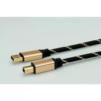 USB kabelis ROLINE GOLD A-B M/M 4.5 m