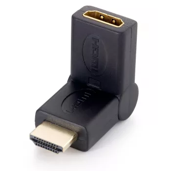 Sulankstomas HDMI adapteris kištukas į lizdą, Equip, 118911