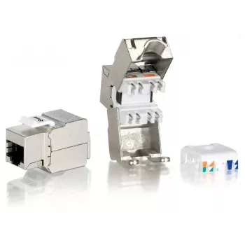 Equip Professional Modular Keystone Jack CAT 6a STP RJ-45 (8 vnt. pakuotė)