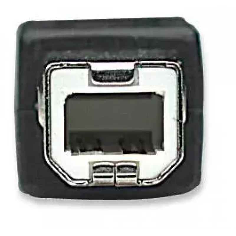 Manhattan USB-A į USB-B laidas, 0,5 m, vyriškas į vyrišką, 480 Mbps (USB 2.0), juodas, viso gyvenimo garantija