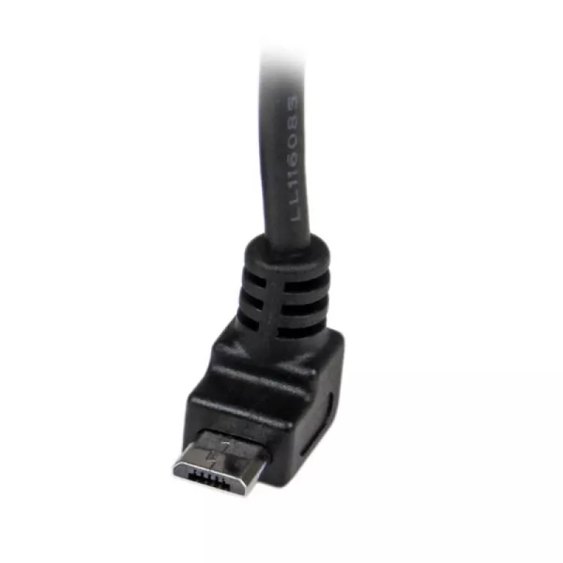 StarTech.com 1 m Micro USB laidas – A į kampuotą Micro B