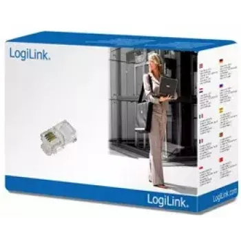RJ10 jungtis LogiLink MP0017 permatoma