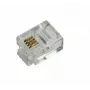 RJ11 jungtis LogiLink MP0018, skaidri, 100 vnt.