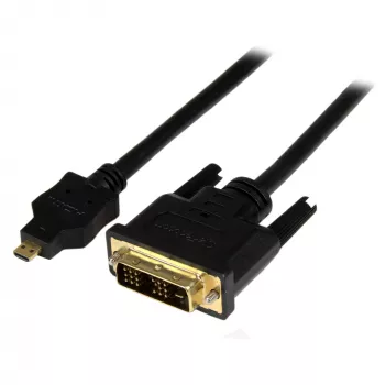 StarTech.com 1 m Micro HDMI į DVI-D laidas – Micro HDMI (Type D) į DVI-D Single Link monitoriui, ekranui, projektoriui