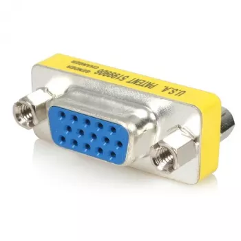 StarTech.com Slimline VGA HD15 lyties keitiklis - F/F, VGA, VGA, sidabrinis