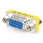 StarTech.com Slimline VGA HD15 lyties keitiklis - F/F, VGA, VGA, sidabrinis