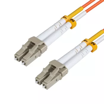Microconnect FIB440005 Skaidulinis optinis kabelis OM1 5 m LC LC oranžinis