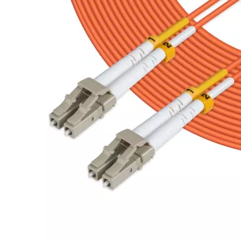Microconnect FIB440005 Skaidulinis optinis kabelis OM1 5 m LC LC oranžinis