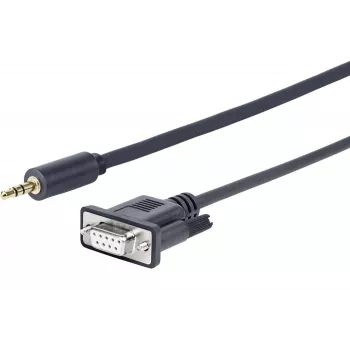 Vivolink PROMJDSUB9-25 serijinis kabelis juodas 25 m 3,5 mm D-Sub (DB-9)