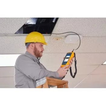 Fluke LinkIQ tinklo testeris, juoda/mėlyna/oranžinė, RJ-45, 305 m