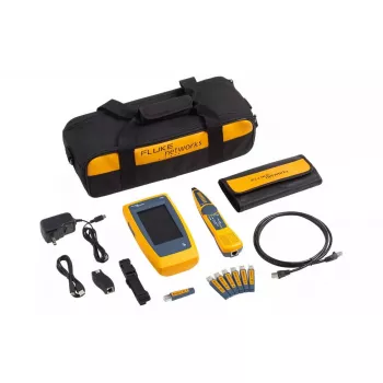 Fluke LinkIQ tinklo testeris, juoda/mėlyna/oranžinė, RJ-45, 305 m