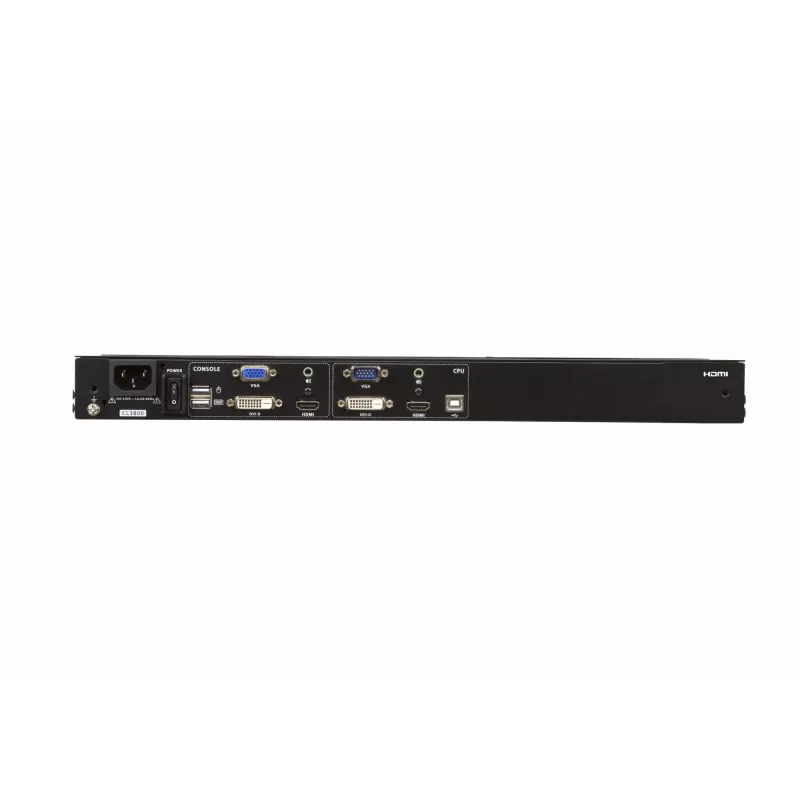 ATEN CL3800NW konsolė stove 47 cm (18,5 colio) 1920 x 1080 piks. Metalas, Plastikas Juoda 1U