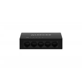 Lanview LVN-DESK-5PORT-1G nevaldomas 5 prievadų Gigabit Ethernet komutatorius