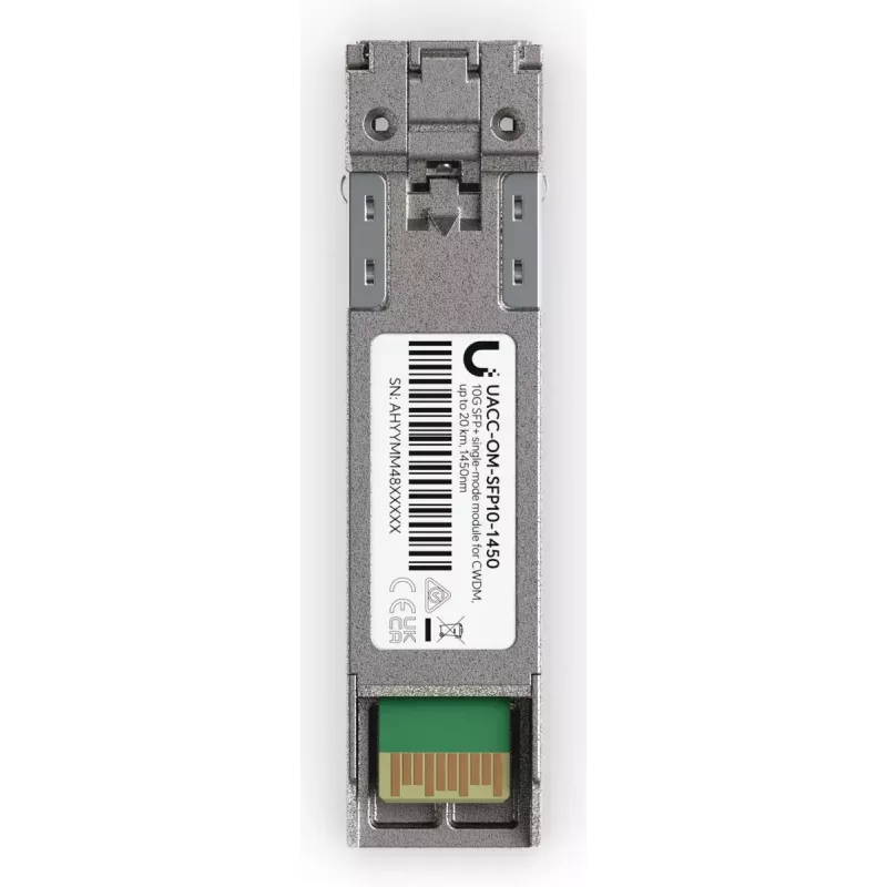 Ubiquiti UACC-OM-SFP10-1450 SFP+ CWDM optinis siųstuvas-imtuvas 10G 20 km 1450 nm