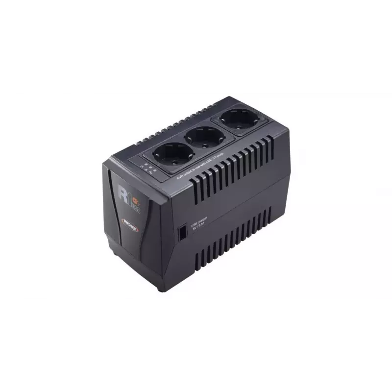 UPS Infosec R1 USB 1000 1 kVA 500 W 3 AC lizdai