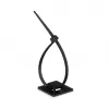Lanview LVT-CABLEMOUNT-50B kabelio raištis su lipnia pagrindo plokšte 25x25 mm, polipropilenas, juoda, 50 vnt.