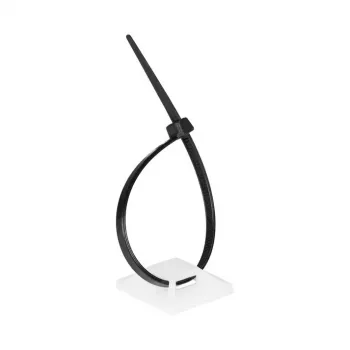 Lanview LVT-CABLEMOUNT-50W lipnus kabelio laikiklis, polipropilenas (PP), baltas, 50 vnt.
