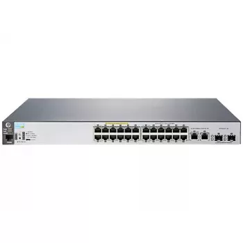 Valdomas L2 Fast Ethernet jungiklis Hewlett Packard Enterprise Aruba 2530 24 PoE+ J9779A-RFB (atnaujintas)