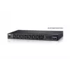 ATEN PE8208G eco PDU, perjungiama ir kiekvienam lizdui matuojanti, 8 lizdai (7x C13, 1x C19), 16 A, 1U