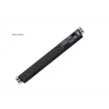 ATEN PE0210S 1U 16A 10 prievadų pagrindinis PDU