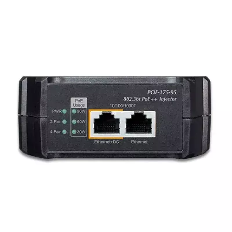 Tinklo skirstytuvas PLANET POE-175-95 Power over Ethernet juodas