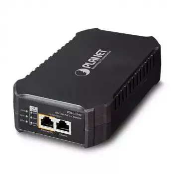 Tinklo skirstytuvas PLANET POE-175-95 Power over Ethernet juodas