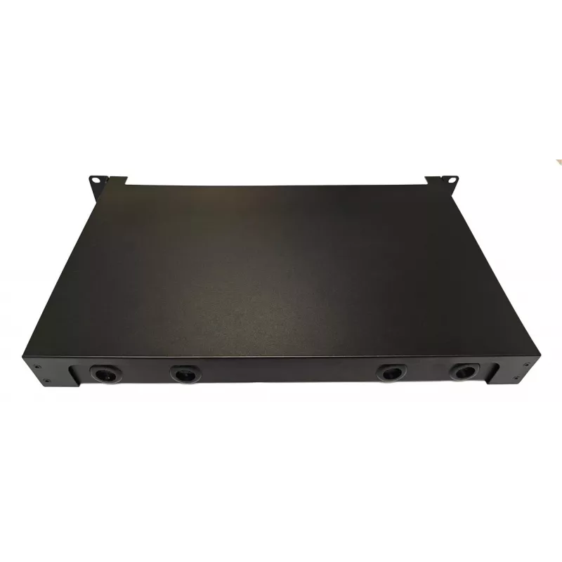 Lanview LVO-101010 optinis skaidulų slankusis skydelis ODF, LC SM OS2, 12 gyslų, 1U