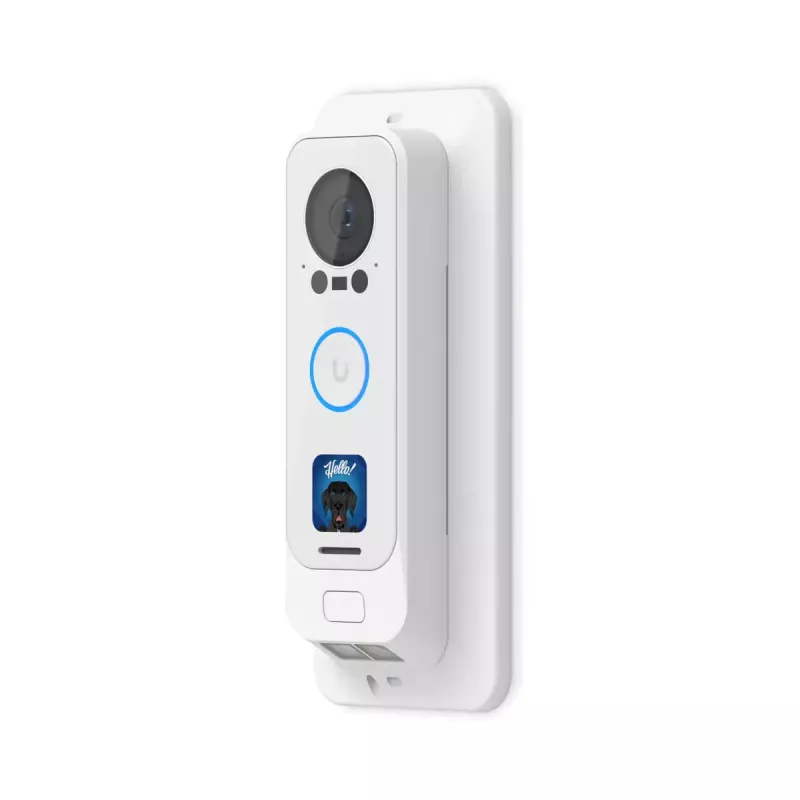 Ubiquiti UACC-G4 Doorbell Pro PoE montavimo plokštė baltas aliuminis