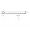 KVM jungiklis ATEN CL1308N montavimui į stelažą, juodas, PS/2 USB VGA 1U