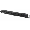 Lanview LVR-3MIEC-AMP-10C13 matuojamas PDU 1U 10x C13 16A 3m