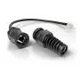 Tinklo kabelis QuWireless QRJ45 RJ-45 0,16 m Juodas