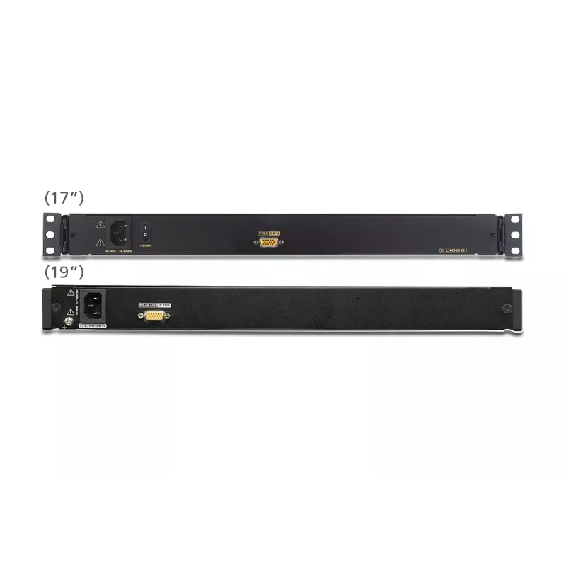 ATEN CL1000M-ATA-2XK07SGG konsolė su ekranu 43,2 cm (17 colių) juoda 1U