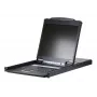 KVM jungiklis ATEN CL1308N montavimui į stelažą, juodas, PS/2 USB VGA