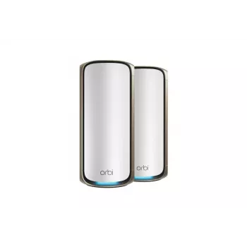 NETGEAR Orbi 970 Series Quad-Band WiFi 7 palydovas, pilkas