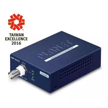 PLANET LRP-101C-KIT – tinklo siųstuvas ir imtuvas per koaksialinį kabelį