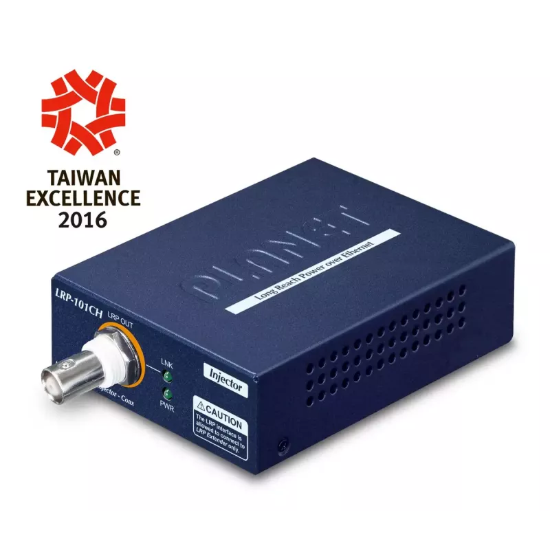 PLANET LRP-101C-KIT – tinklo siųstuvas ir imtuvas per koaksialinį kabelį