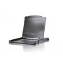 ATEN CL6700MW-ATA-EG konsolė stelažui 43,9 cm (17,3 colio) juoda 1U