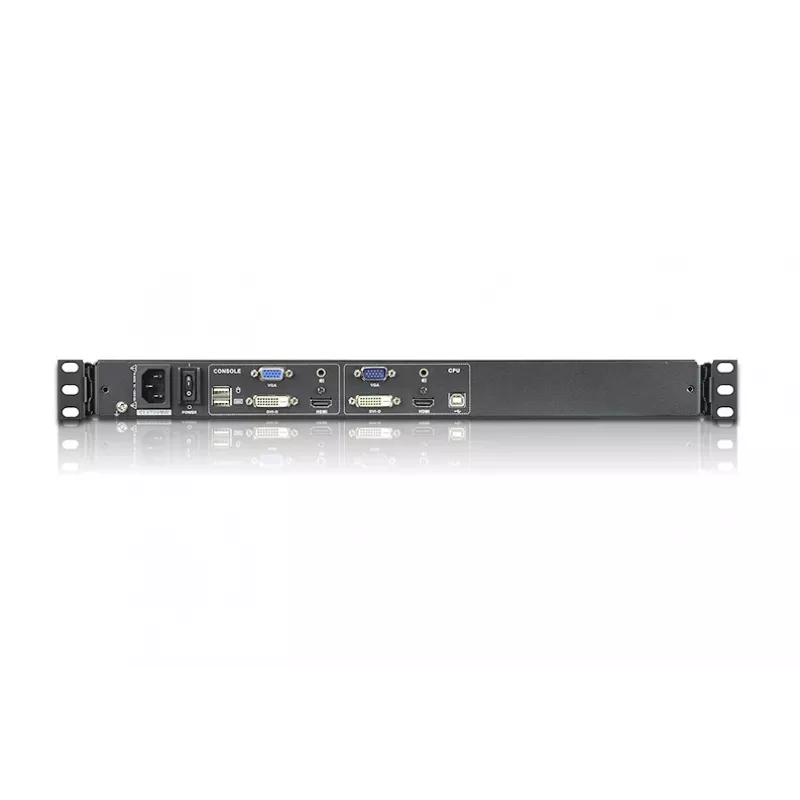 ATEN CL6700MW-ATA-EG konsolė stelažui 43,9 cm (17,3 colio) juoda 1U