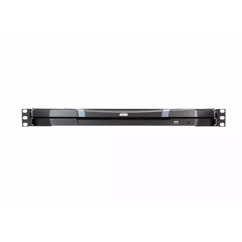 ATEN CL3800NW konsolė stelažui 47 cm (18,5 colio) 1920 x 1080 pikselių Metalas, Plastikas Juoda 1U