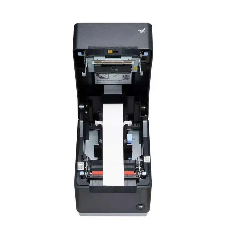 Etikečių spausdintuvas Star Micronics MCL32CBI BK E+U Tiesioginis terminis 180 mm/sek Laidinis Belaidis