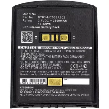 CoreParts MBXPOS-BA0283 baterija, skirta Zebra MC55/MC5574/MC5590, 1 vnt.