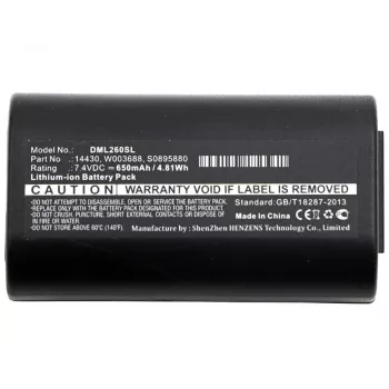 Baterija CoreParts MBXPR-BA002, skirta etikečių spausdintuvams